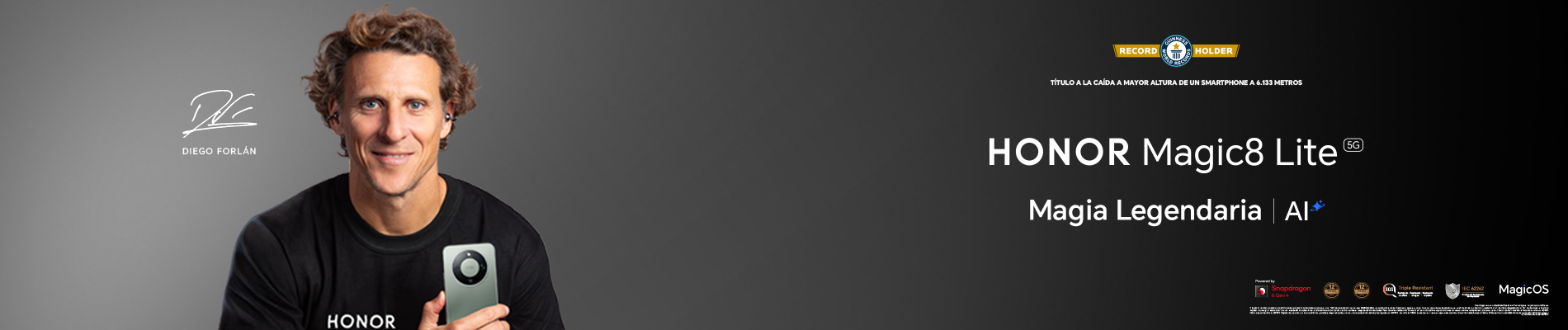 Nuevo Honor Magic8 Lite
