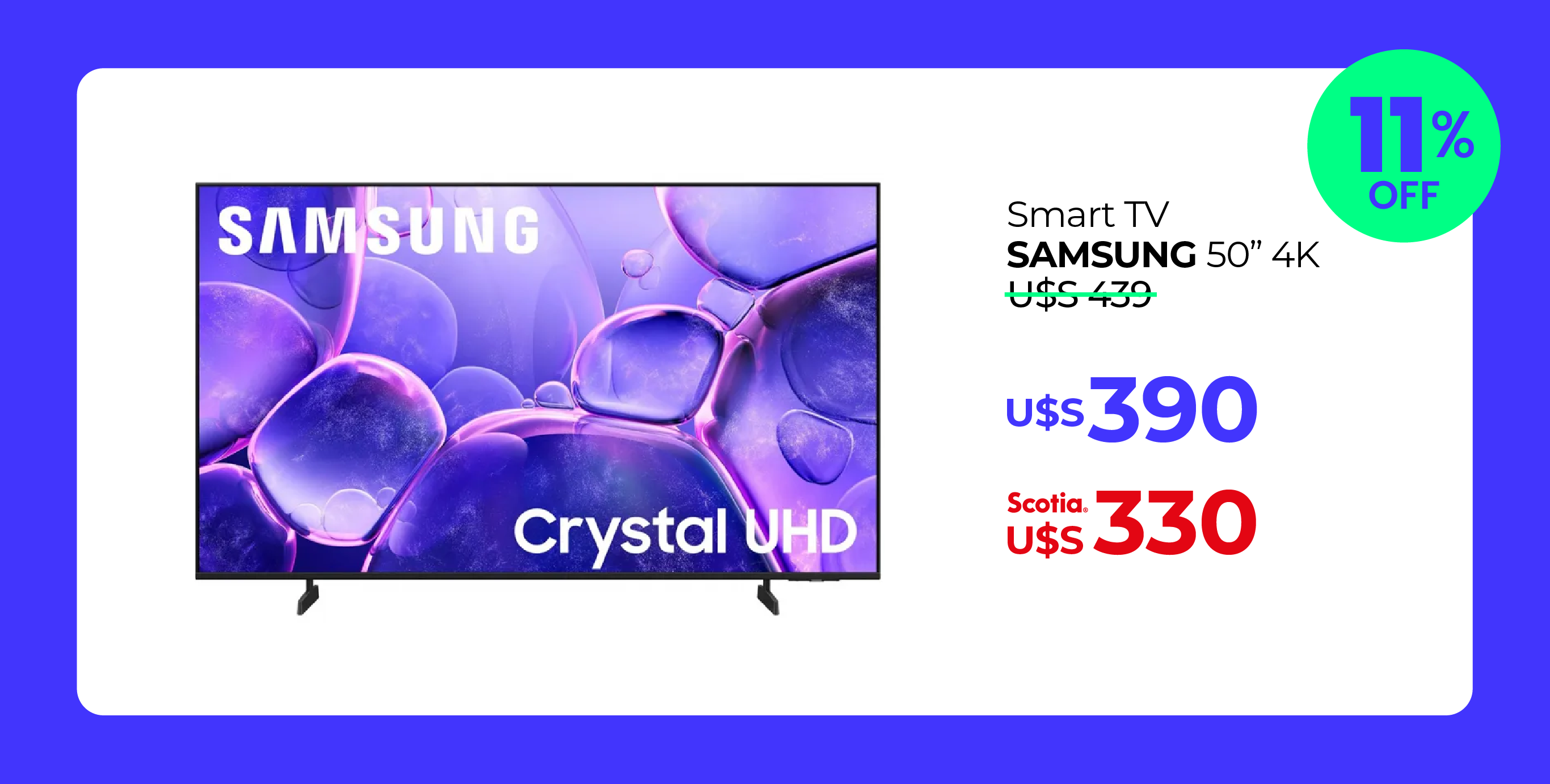 Smart TV Samsung 50 4K