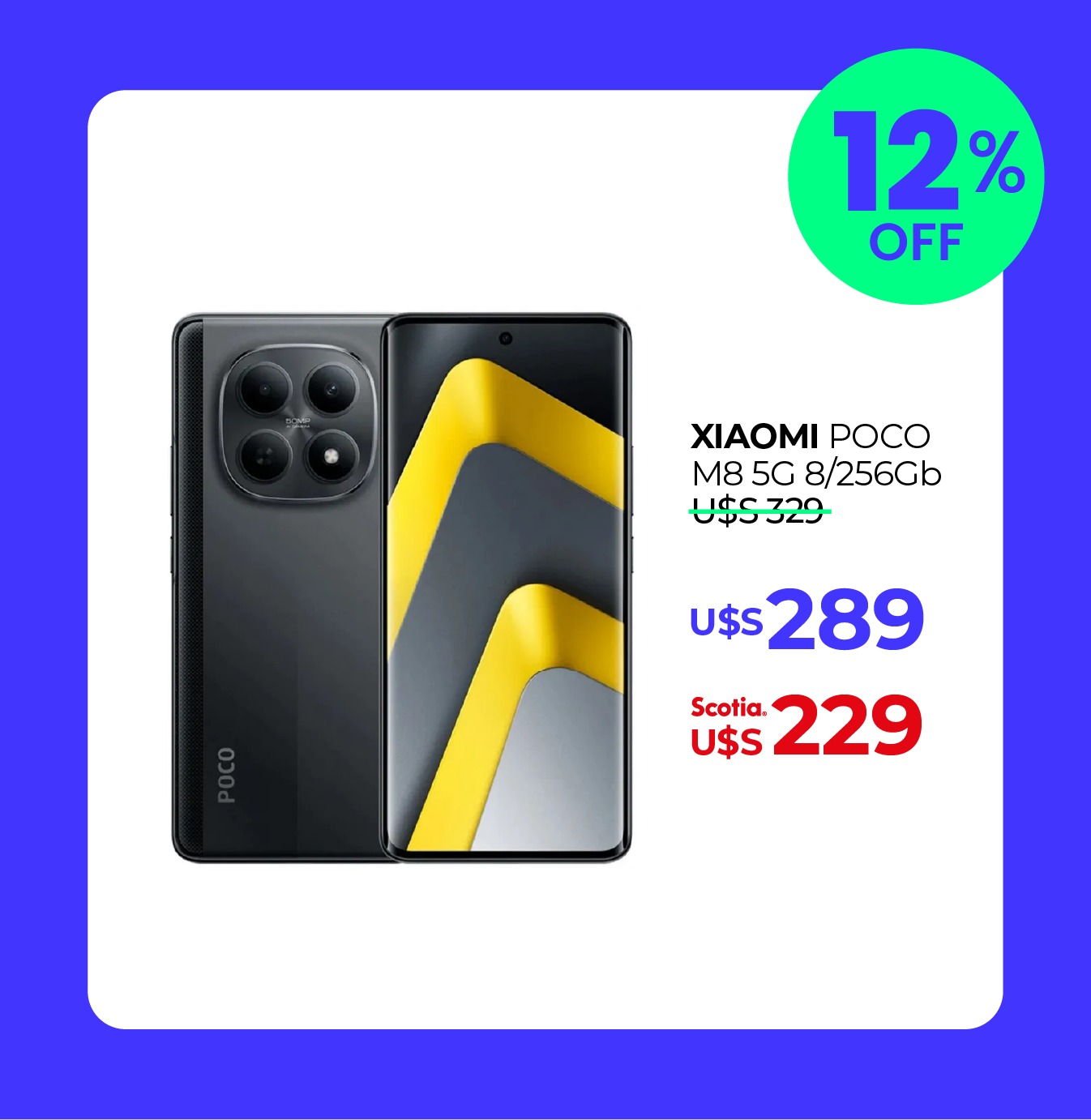 XIAOMI POCO M8 5G 8/256Gb