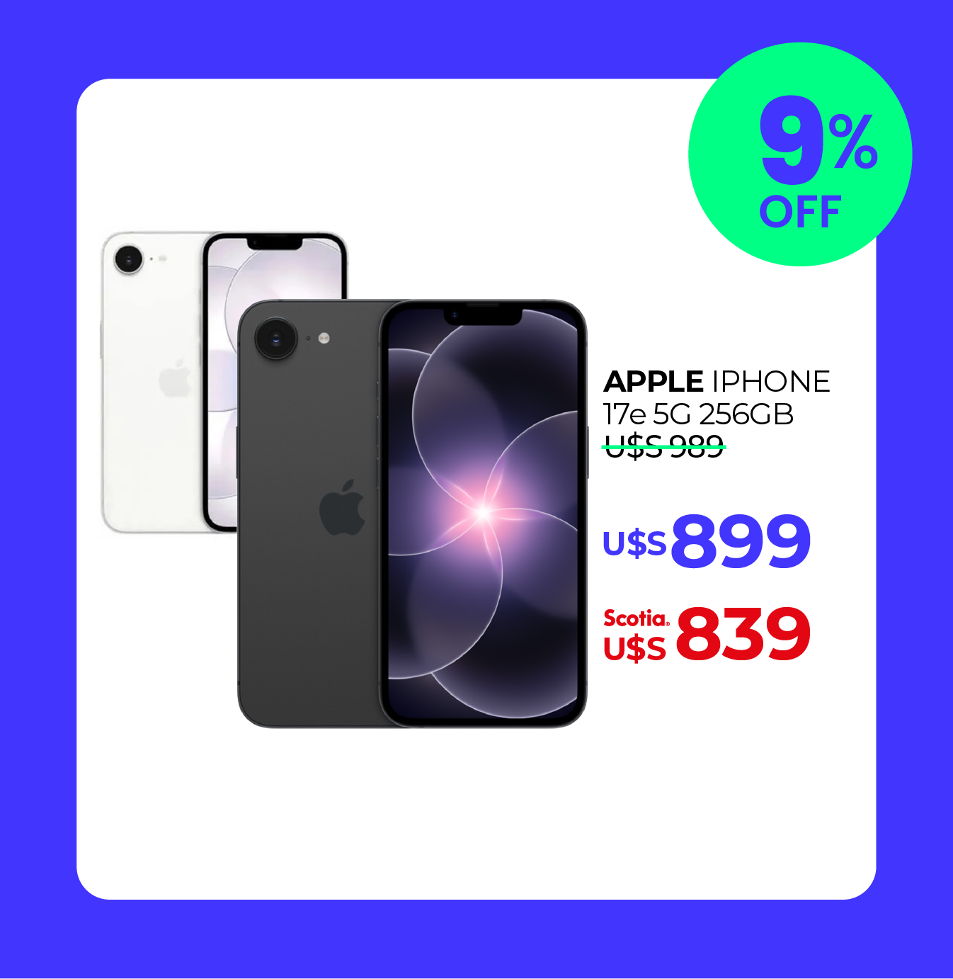 APPLE iPhone 17e 5G 256GB