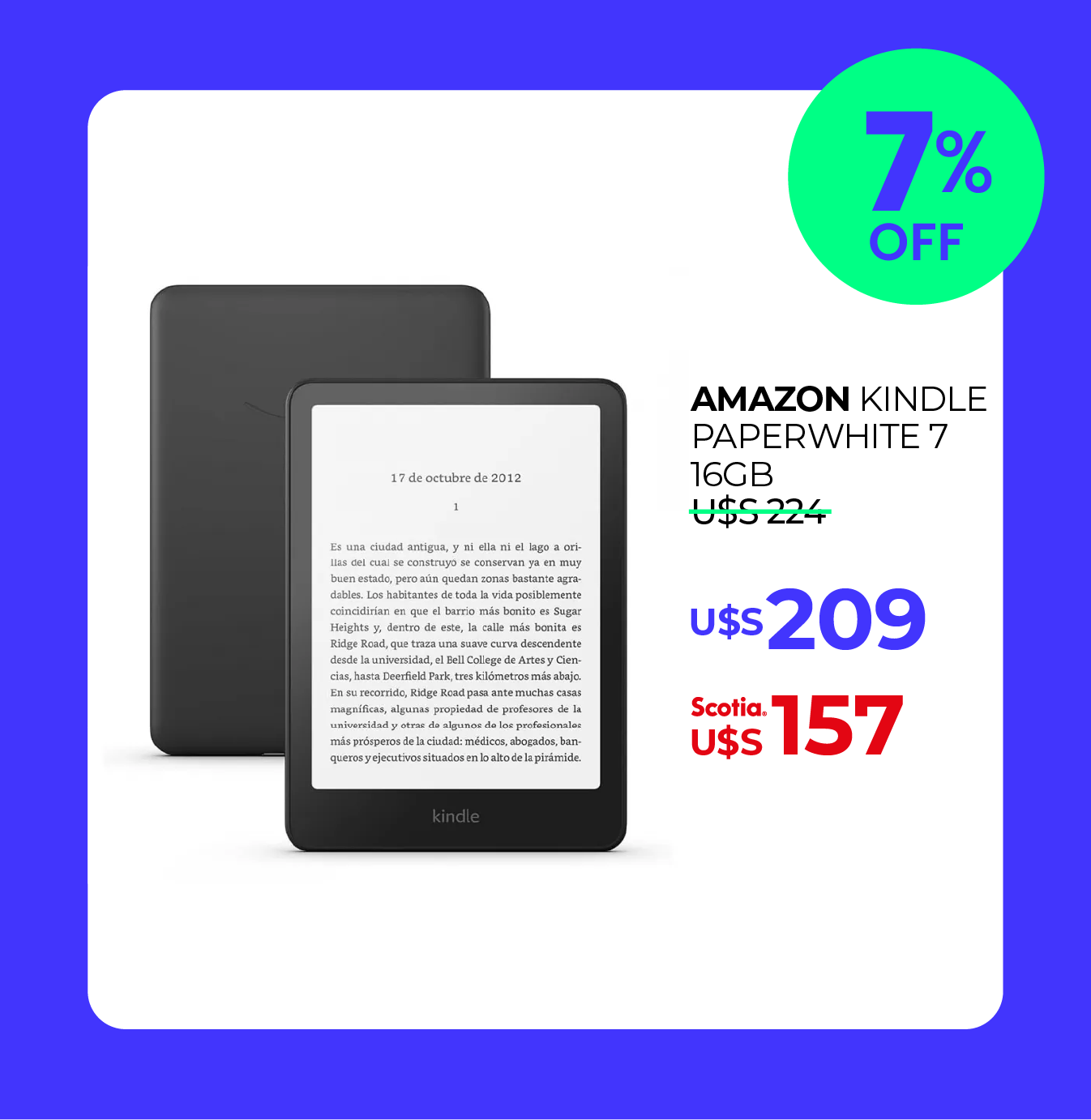 Amazon Kindle Paperwhite 7 16GB