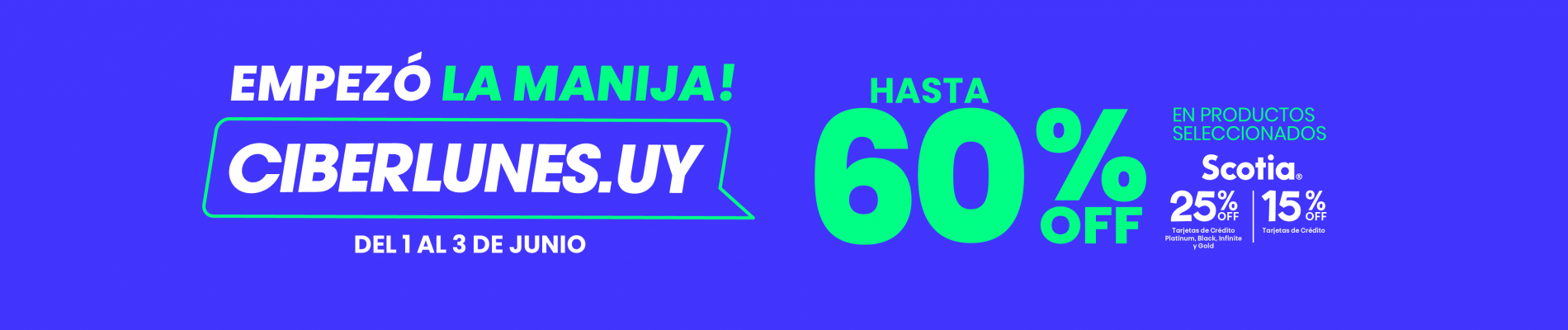 Hasta 60% Off en productos seleccionados