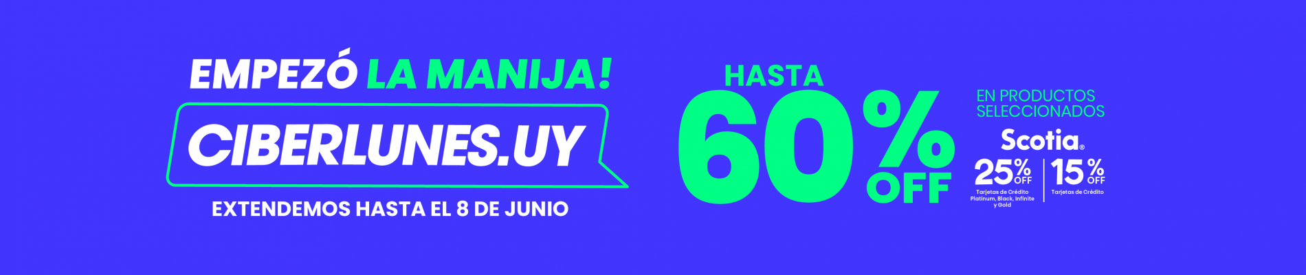 Hasta 60% Off en productos seleccionados