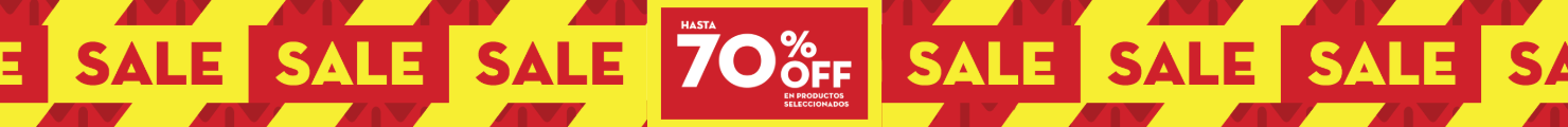 SALE - Hasta 70% OFF