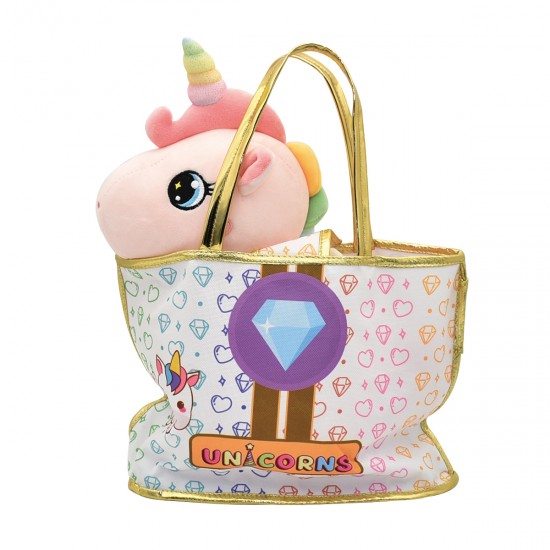 Peluche Unicornio en Cartera