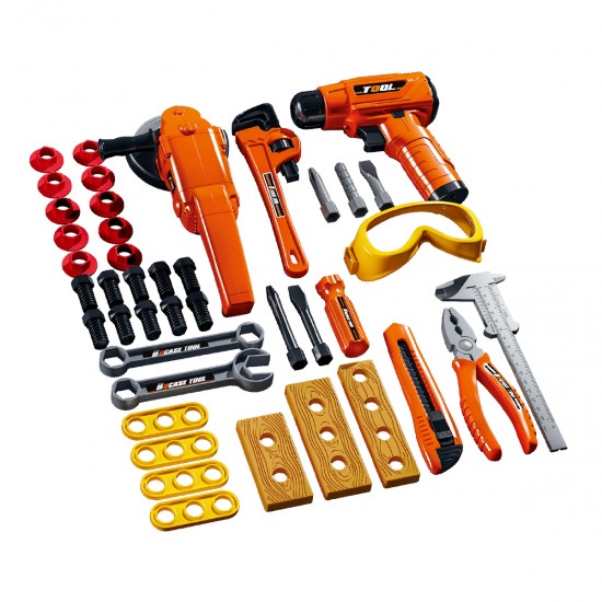 Juego de herramientas en maleta