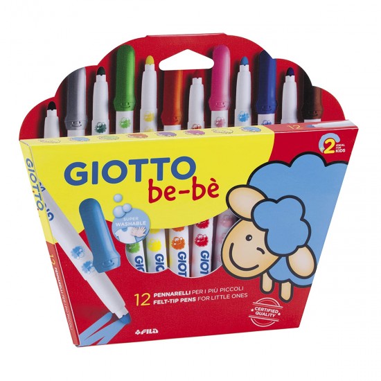 Set 12 Marcadores Bebe GIOTTO