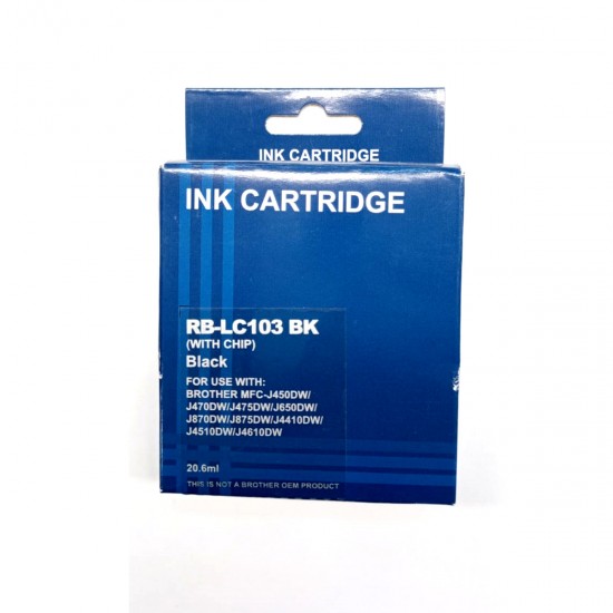 Cartucho compatible BROTHER LC101 Negro Cartucho compatible BROTHER LC101 Negro
