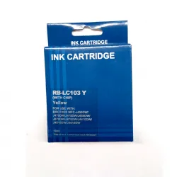 Cartucho compatible BROTHER LC101 Yellow