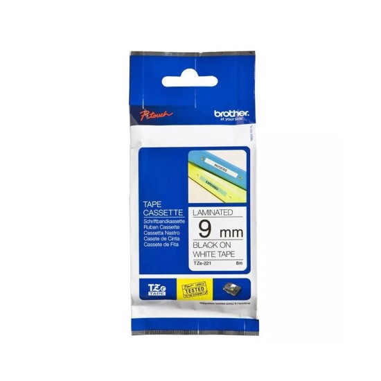 Cinta rotuladora Brother 9mm 8m