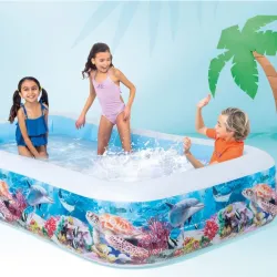 Piscina familiar tropical INTEX