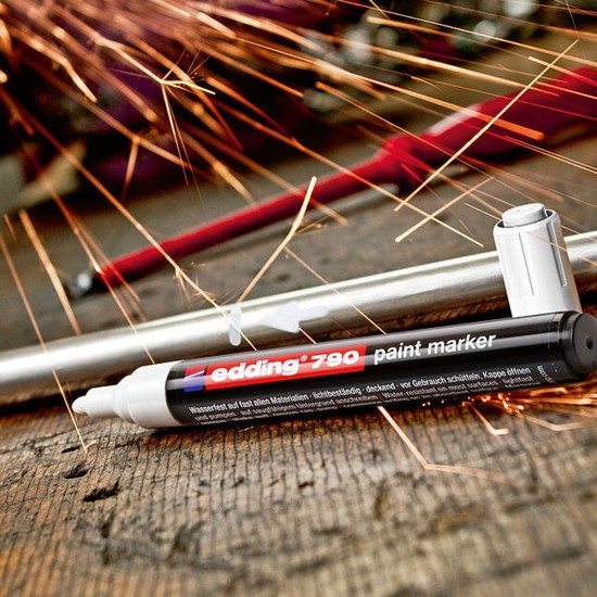 Marcador Permanente Blanco EDDING