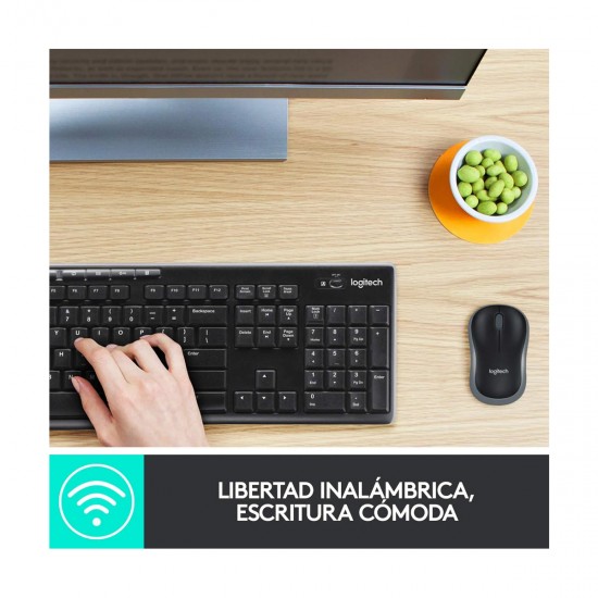 Teclado y mouse LOGITECH inalámbrico