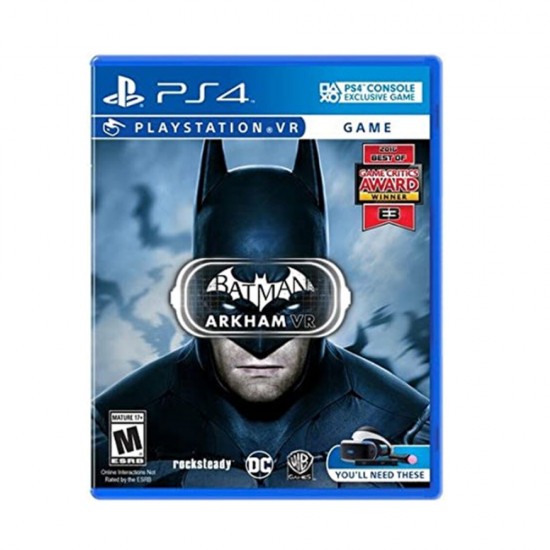 Juego PS4 Batman: Arkhamm vr