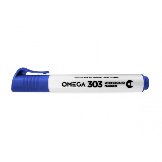 OMEGA p/pizarra blanca, azul
