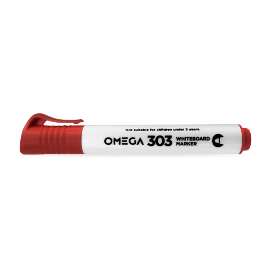 OMEGA p/pizarra blanca, rojo