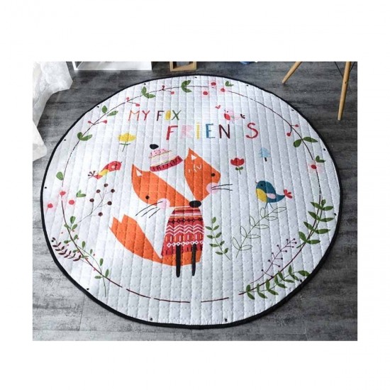 Alfombra Bebé Circular Fox