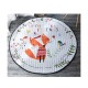 Alfombra Bebé Circular Fox