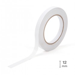 Cinta doble faz 12mmx18m FOSKA