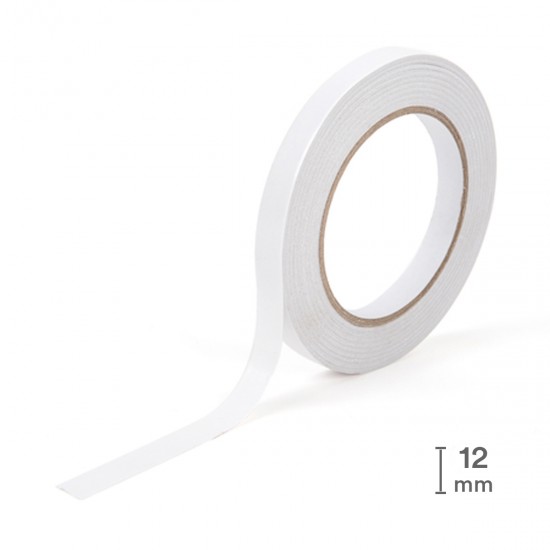 Cinta doble faz 12mmx18m FOSKA