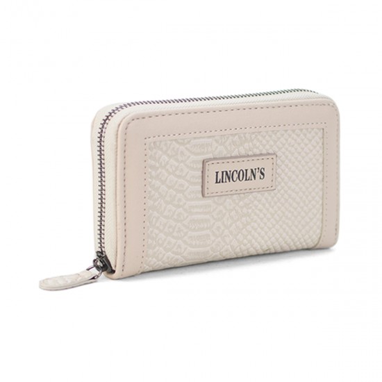 Billetera dama c/cierre LINCOLN´S