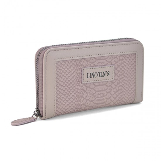Billetera dama c/cierre LINCOLN´S