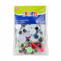 Set Ojos 104 Piezas CREARTE