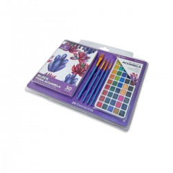 Set Acuarelas DA VINCI