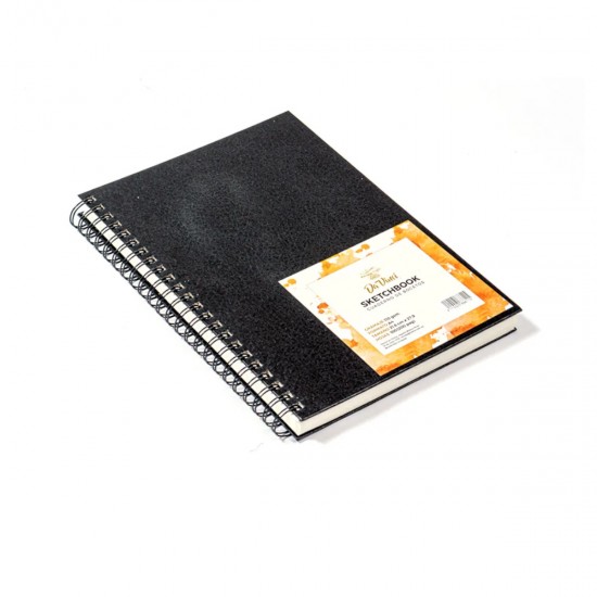 Sketchbook A4 110g negro DA VINCI
