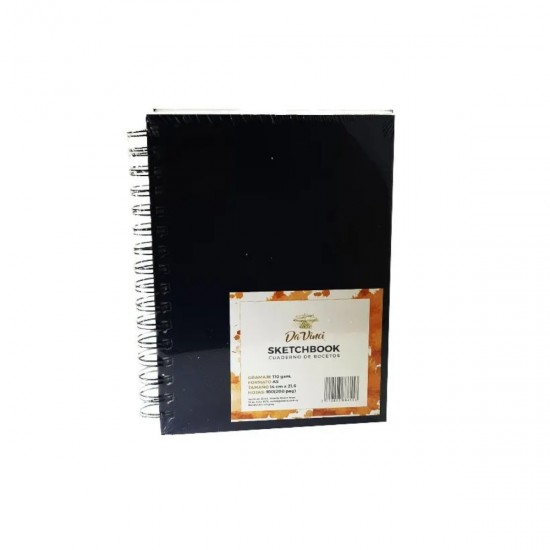 Sketchbook A5 110g Espiralado DA VINCI