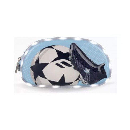 Cartuchera FOOTY Doble cierre LUZ LED