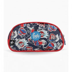 Cartuchera Doble cierre c/LUZ LED FOOTY