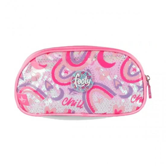 Cartuchera FOOTY Doble cierre LUZ LED