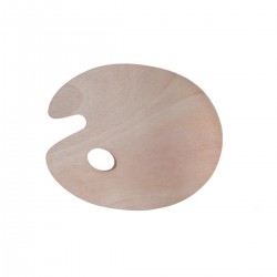 Paleta Oval 30x40 Madera SFA026 DA VINCI