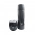 Set mate y termo negro 500ml Río