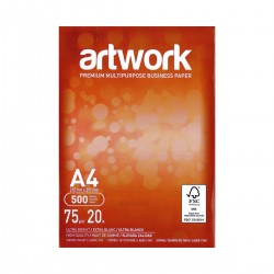 Papel fotocopia A4 500 Hojas ARTWORK 75g