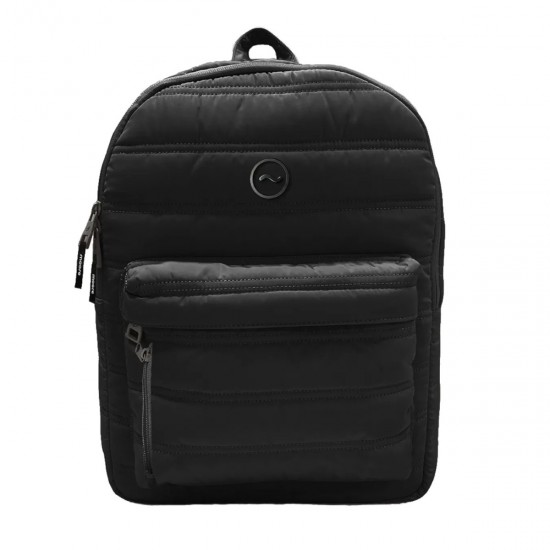 Mochila Chica Color Negro Mate MOOREBAGS