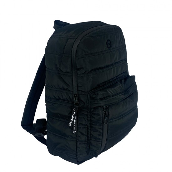 Mochila Regular Color Negro Mate MOOREBAGS