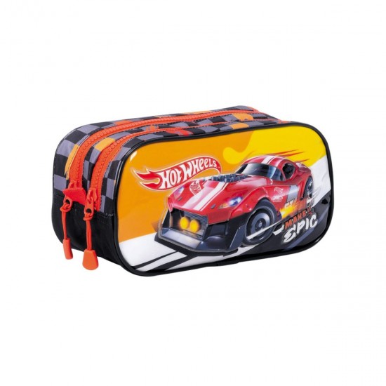 Cartuchera HOT WHEELS Doble Cierre