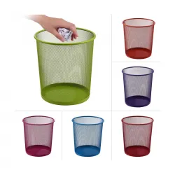 Papelera Metal Colores