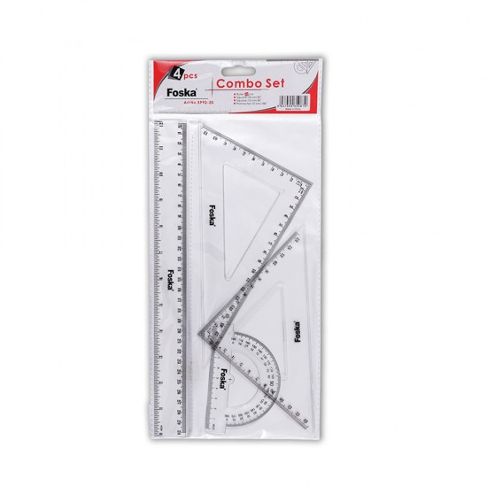 Juego de Geometria 30cm FOSKA