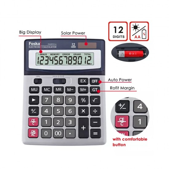 Calculadora Escritorio FOSKA