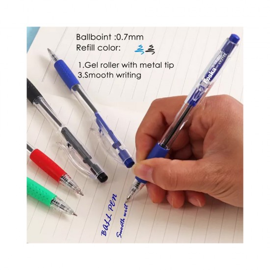 Lapicera Retráctil cristal FOSKA