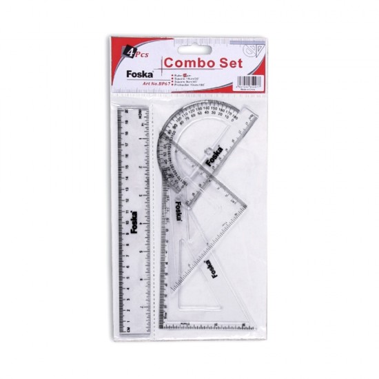 Juego de Geometria 20cm FOSKA