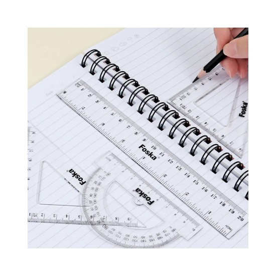 Juego de Geometria 20cm FOSKA