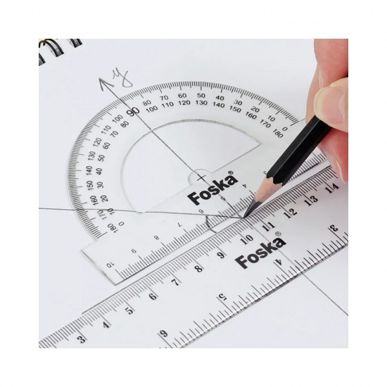 Juego de Geometria 20cm FOSKA