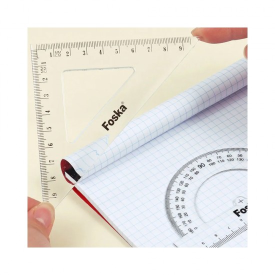 Juego de Geometria 20cm FOSKA