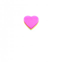Notas adhesivas corazon FOSKA