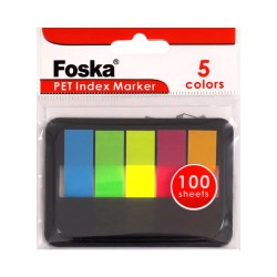 Set marcadores adhesivos FOSKA