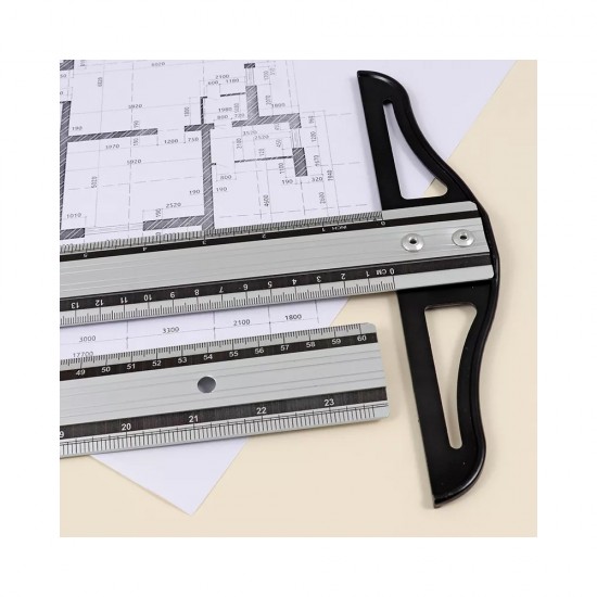 Regla de aluminio 60cm FOSKA